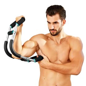1Pc Adjustable Twister Arm Exerciser Spring Workout Bar Strength Enhancer For Men With 3 Resistance Levels 66 To 110LBS Chest Biceps Triceps Thighs Ba