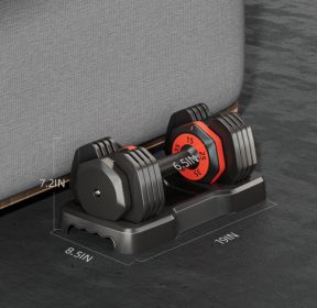 Adjustable Dumbbell Set, 10 In 1 Free Dumbbell For Men And Women, Black Dumbbell For Home Gym, Full Body Workout Fitness, Fast Adjust By Turning Handl