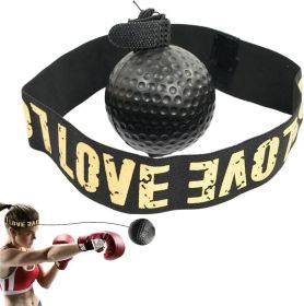 Boxing Reaction Ball Training Set With Adjustable Headband Improves Hand-Eye Coordination And Punching Accuracy Portable And Durable Suitable For Begi