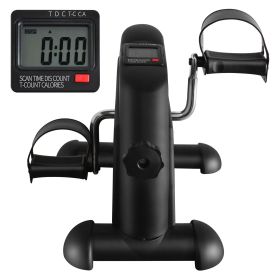 Mini Exercise Bike Rehabilitation training walking machine home rehabilitation maximum weight 120KG with electronic display and instep restraint