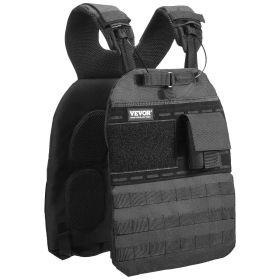 VEVOR Weighted Vest, 40lb Weight Vest, Adjustable Body Weight Jacket for Men Women, Workout Equipment for Strength and Endurance Training, Running