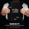 VEVOR Weight Vest Plates, 14.5 LB Pairs, Premium Steel Weighted plates, Contoured Ergonomic Fit â€“ WODs, Additional Weight for Weight Vests
