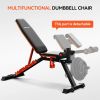DAV Adjustable Preacher Curl Weight Bench With Leg Extension[Support for self-pickup face sheet, daily face sheet submission deadline 16:00]