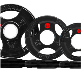 Only Supports Self Pickup Rubber Coated Cast Iron Plate Weight Plates For Strength Training And Weight Lifting, Standard Or Olympic, Multiple Sizes (Option: Combination)