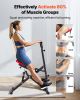 VEVOR Squat Machine, Deep Squat Rowing Machine for Home, Easy Setup & Foldable Exercise Equipment
